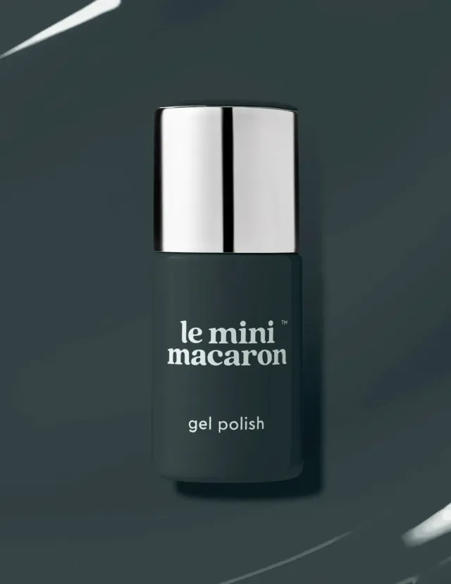 Le Mini Macaron Dark Velvet gellak 8,5 ml mørkegrå