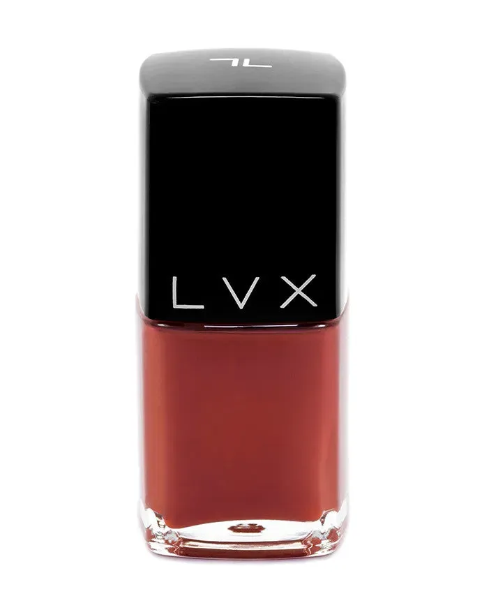 LVX Sienna neglelak brændt teglrød creme