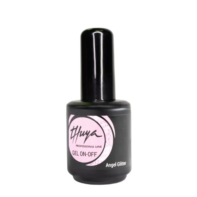 Evolution Gel On-Off Angel Glitter gellak rosa