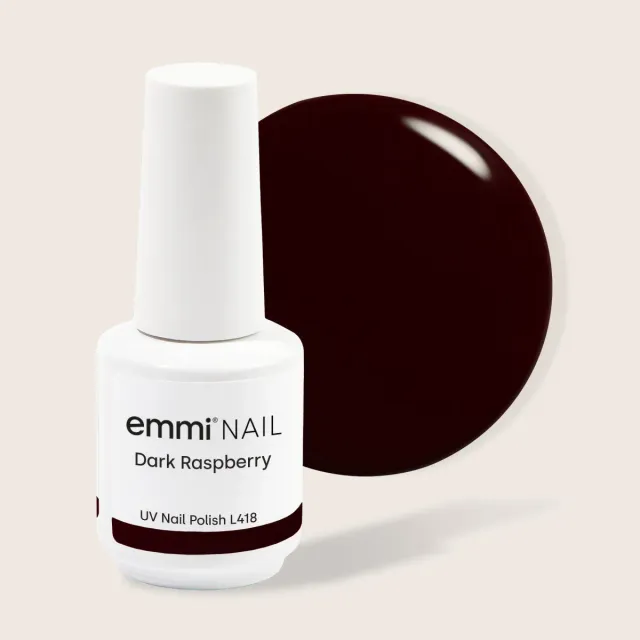 Emmi-Nail Shellac Dark Raspberry L418 UV-lak 15ml mørkerød