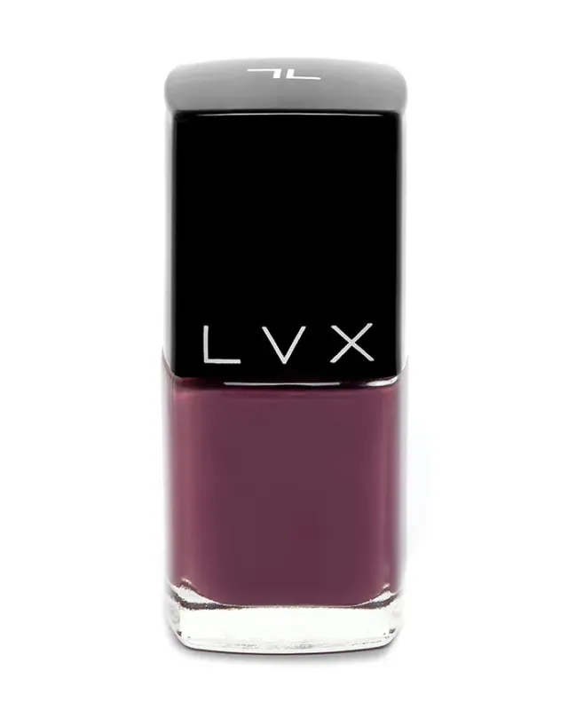 LVX Mulberry neglelak one coat crème dyb blomme