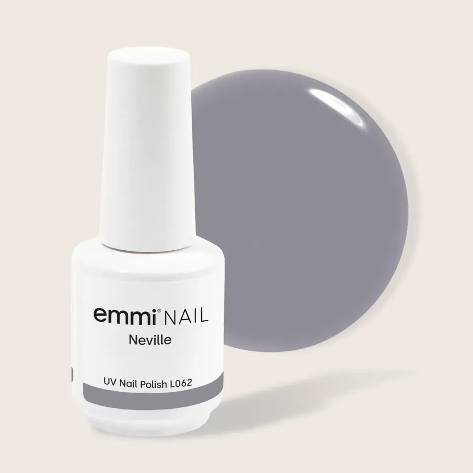 Emmi-Nail Shellac Neville L062 UV-lak 15 ml gråblå