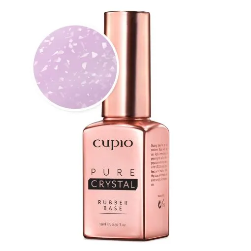 Cupio Pure Crystal Rubber Base gellak 15 ml