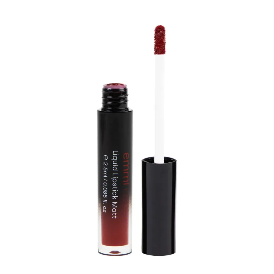 emmi-Kiss wine time liquid lipstick 2,5 ml mat