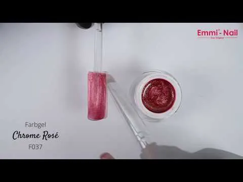Emmi-Nail Farbgel Chrome Rosé farvegel F037 5 ml glitter