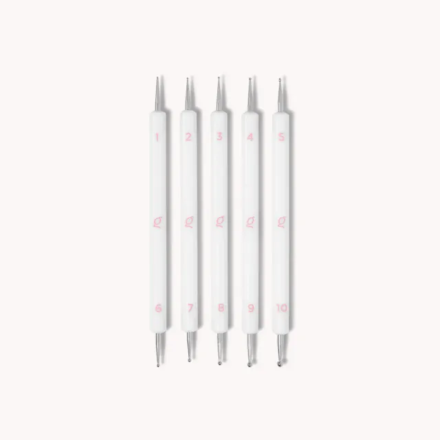 The Gel Collection Dotting Tools Kit prikværktøj til neglekunst