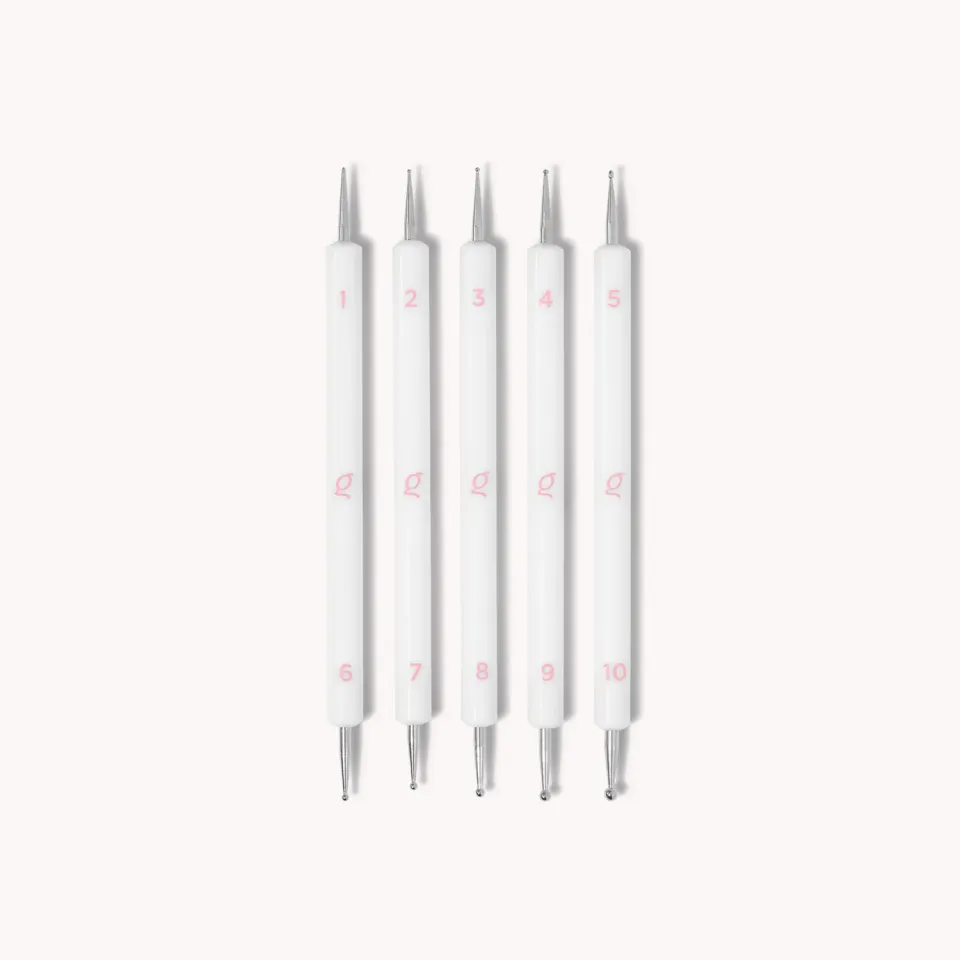 The Gel Collection Dotting Tools Kit prikværktøj til neglekunst