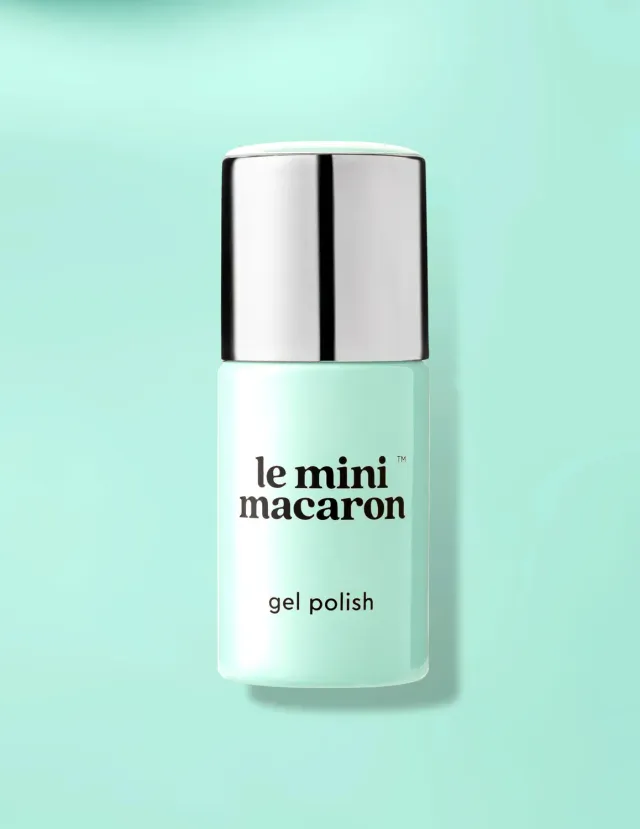 Le Mini Macaron Mint Chocolate Chip gellak 8,5 ml mintgrøn