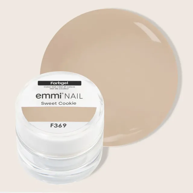 Emmi-Nail Sweet Cookie F369 farvegel 5 ml nude