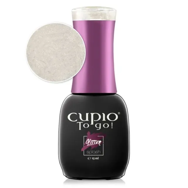 Cupio Nordic To Go Glitter Splash gellak Bride Glam