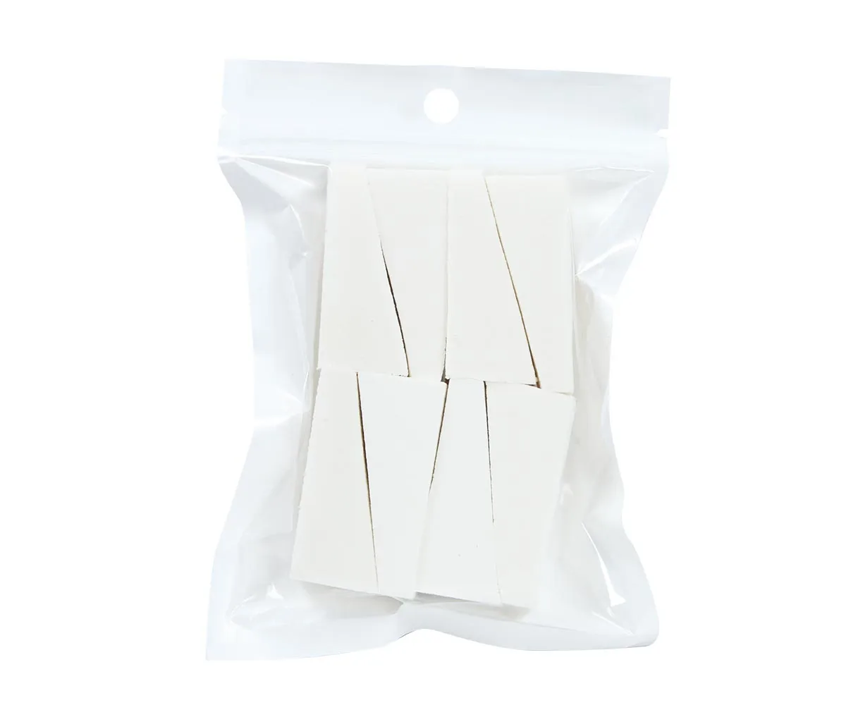 Emmi-Nail trekantsvampe til nailart 8 stk fin overflade