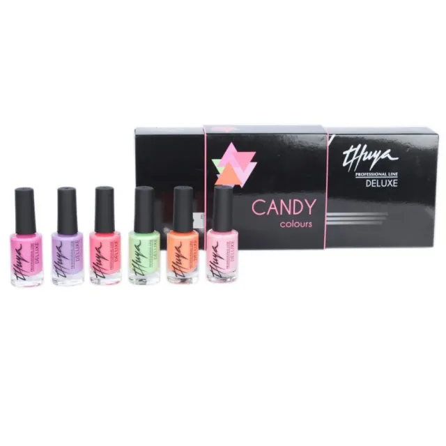 Evolution Gel Candy Deluxe neglelaksæt 6 stk pastelfarver