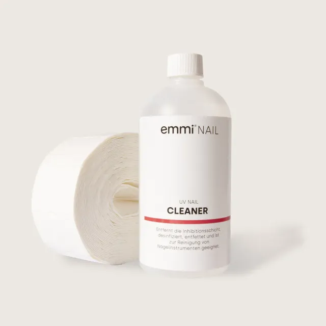 Emmi-Nail Cleaner + Zelletten sæt 500ml 500 stk