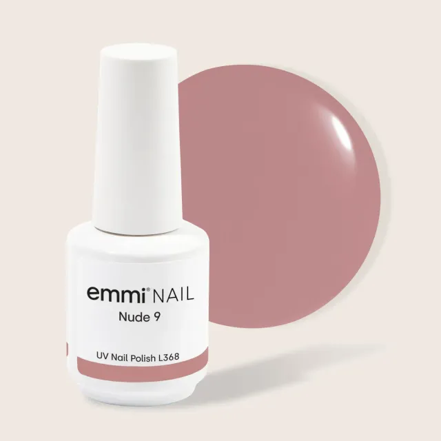 Emmi-Nail Shellac Nude 9 L368 UV-lak 15 ml holdbar glans