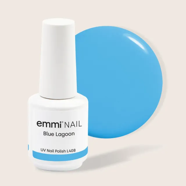 Emmi-Nail Shellac UV-lak Blue Lagoon L408 15 ml holdbar