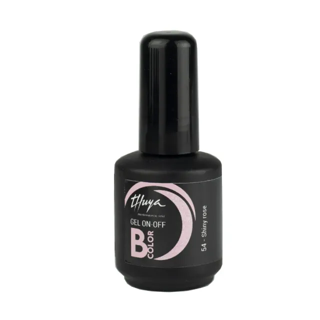 Evolution Gel On-Off B-Color Shiny Rose 54 gellak rosa