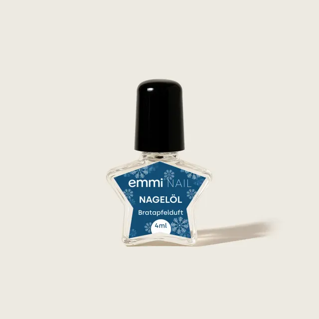Emmi-Nail negleolie bagt æble 4 ml stjerneflaske plejende