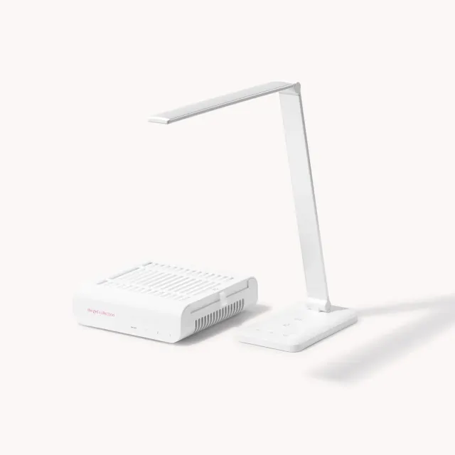 The Gel Collection pakke støvopsamler + LED bordlampe