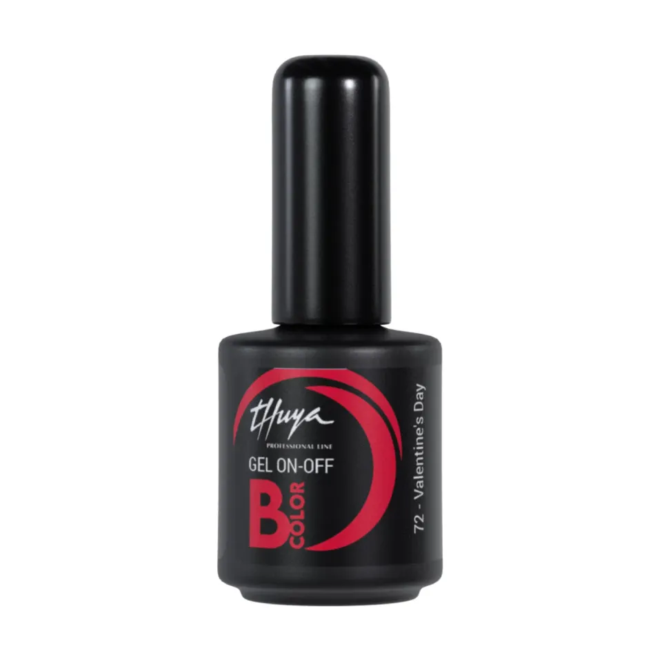 Evolution Gel B-Color Valentine's Day 72 gellak rød 7 ml