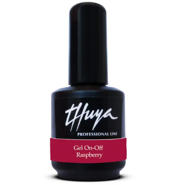 Evolution Gel Raspberry Gel On-Off gellak hindbærrød