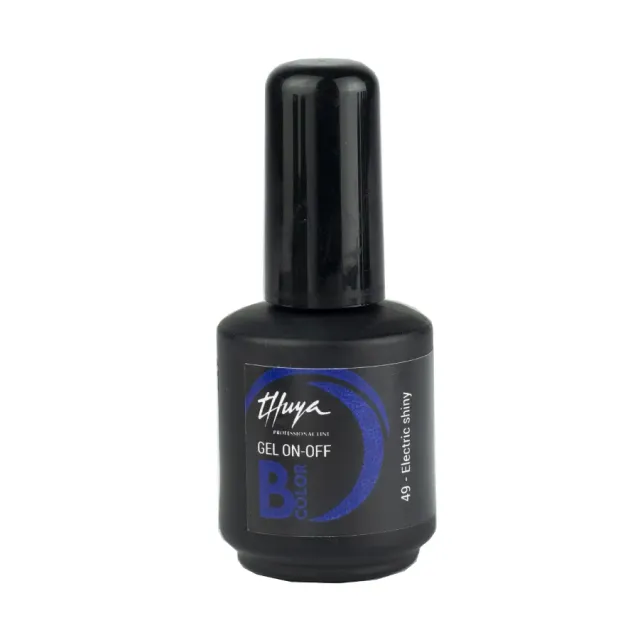 Evolution Gel B-Color Electric Shiny 49 gellak mørkeblå
