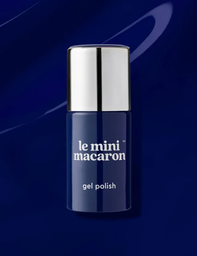 Le Mini Macaron Midnight Blueberry gellak 8,5 ml mørkeblå