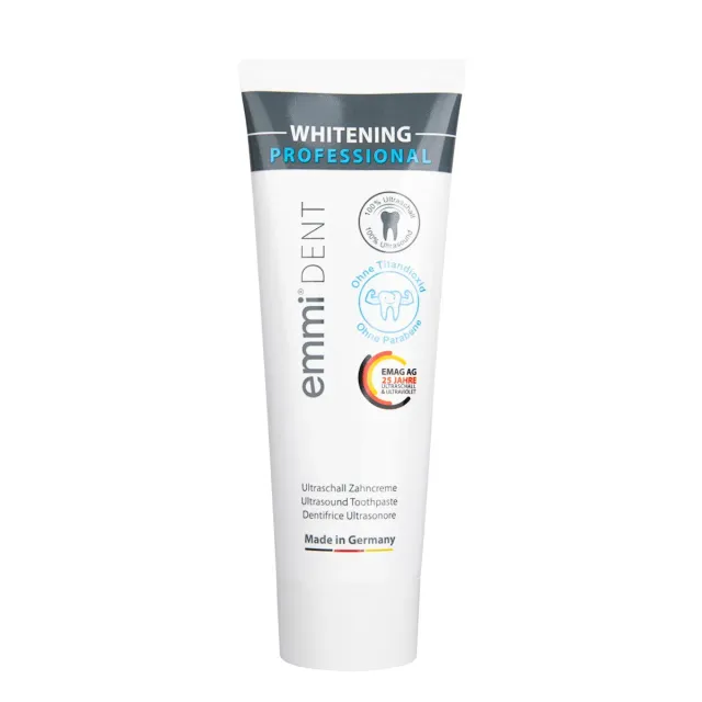 emmi-dent Whitening ultralydstandpasta 75 ml hvid