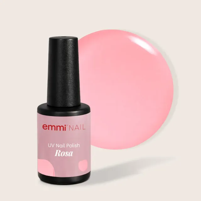Emmi Shellac UV-lak Rosa L518 8 ml med høj dækkeevne