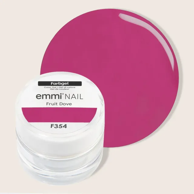 Emmi-Nail farvegel F354 Fruit Dove 5 ml vegansk