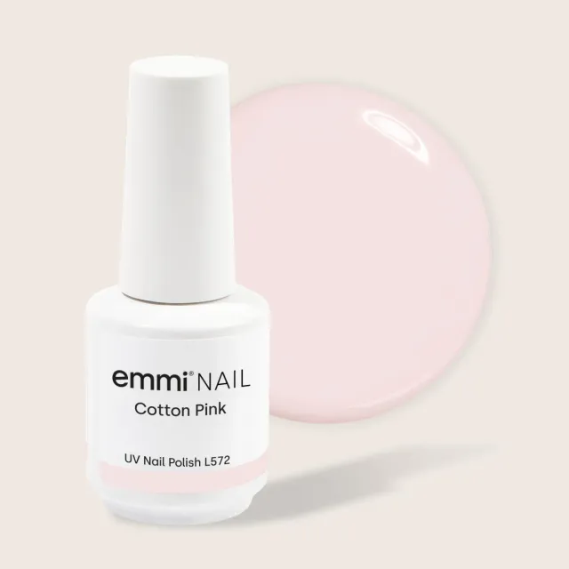 Emmi-Nail Shellac L572 UV-lak Cotton Pink 15 ml rosa