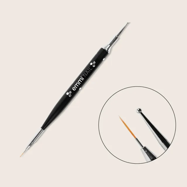 Emmi-Nail Dotting Tool nailartpensel str. 00 dobbelt