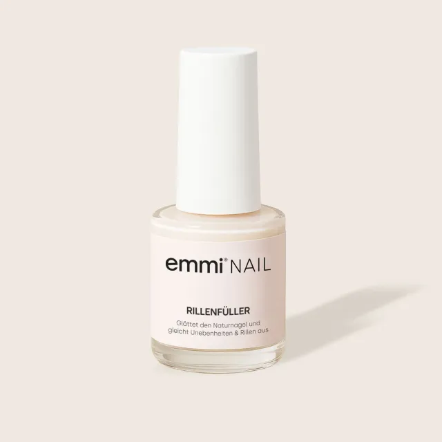 Emmi-Nail Rillefiller Rosa underlak 12 ml udglattende
