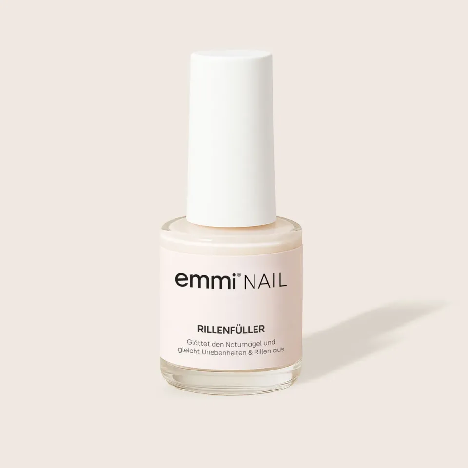 Emmi-Nail Rillefiller Rosa underlak 12 ml udglattende