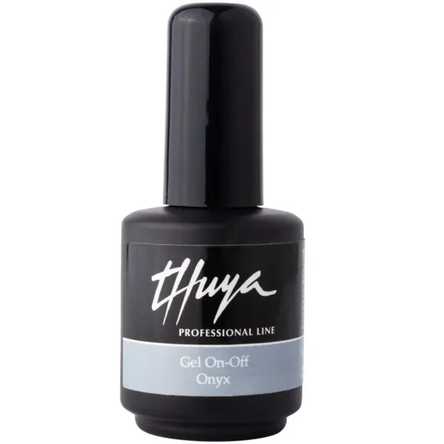Evolution Gel On-Off Onyx gelelak grå