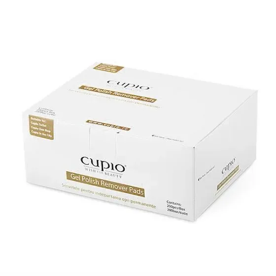 Cupio Soak Off Remover Pads gellakfjerner rejsevenlig
