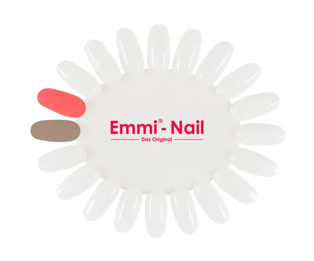 Emmi-Nail præsentationsdisplay rundt 20 tips