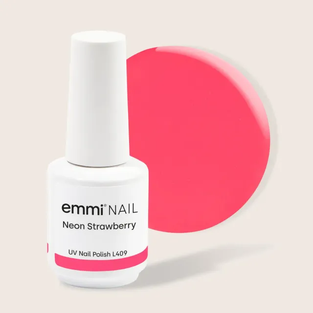 Emmi-Nail Shellac Neon Strawberry L409 UV-lak 15ml neon