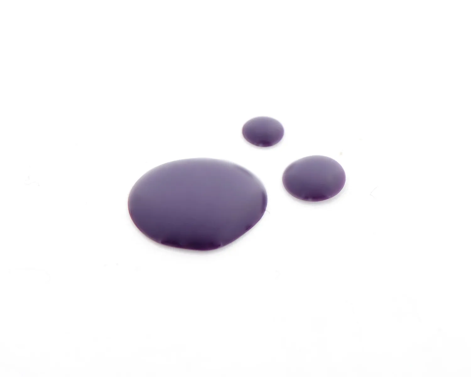 LVX Aubergine neglelak dyb lilla