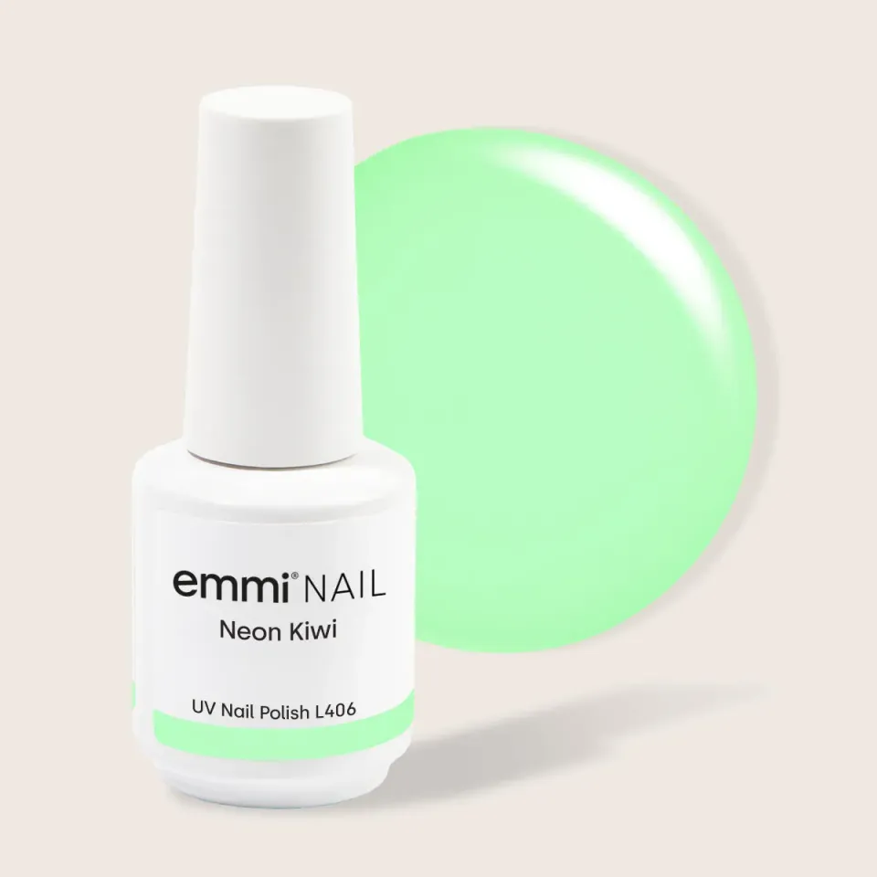 Emmi-Nail Shellac Neon Kiwi L406 UV-lak 15ml neon grøn