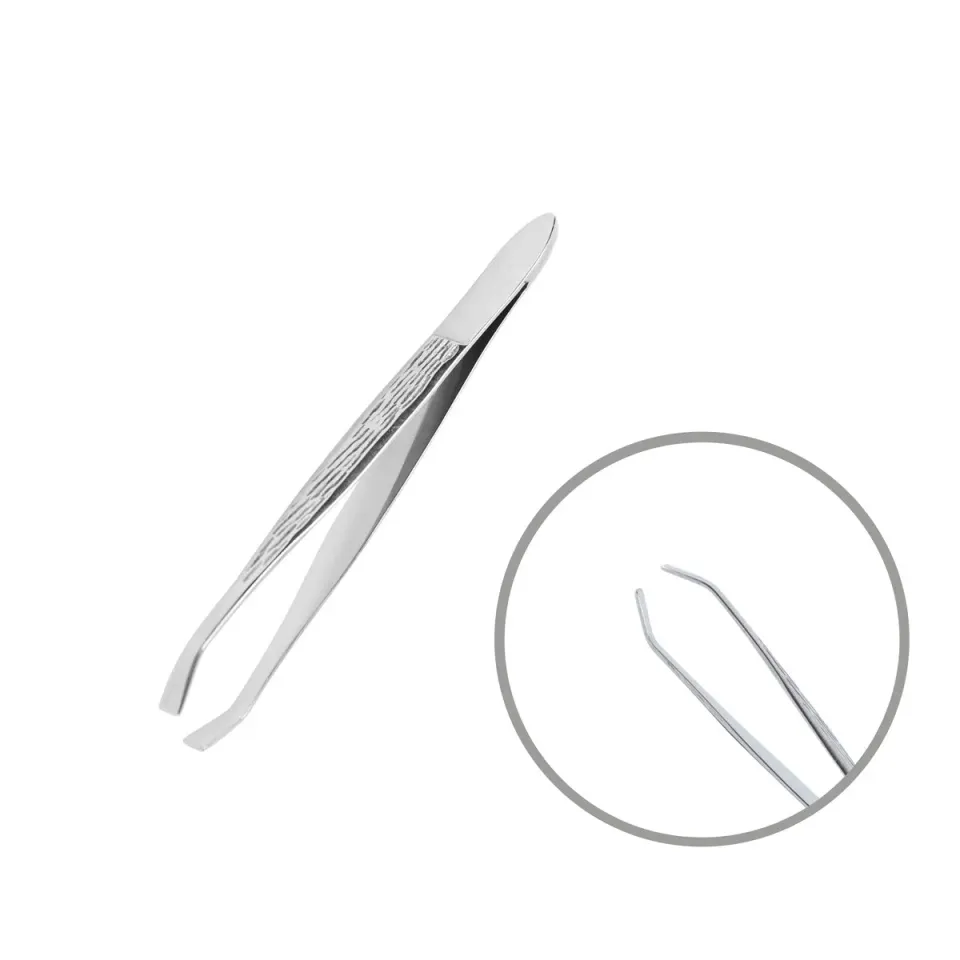 Emmi-Nail pincet i rustfrit stål 9 cm negleværktøj