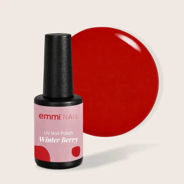 Emmi-Nail Shellac L513 Winter Berry UV-lak 8ml rød