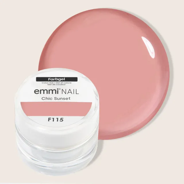 Emmi-Nail Farbgel Chic Sunset F115 farvegel 5 ml