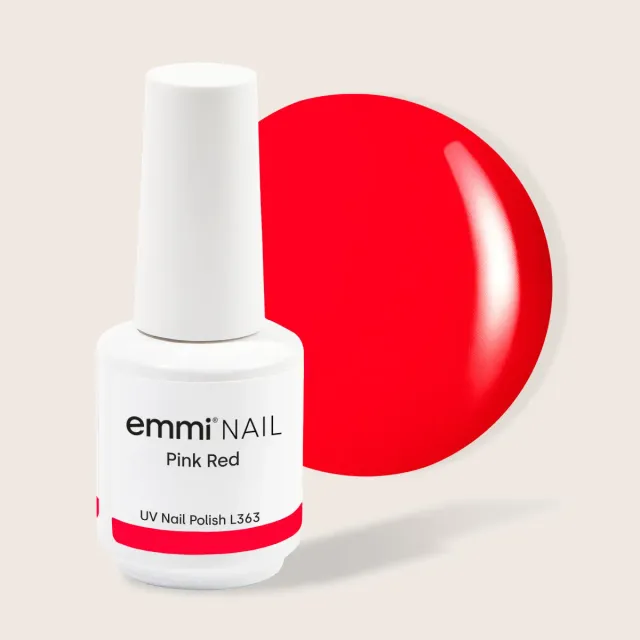 Emmi-Nail Shellac Pink Red L363 UV-lak 15ml pinkrød