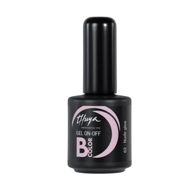 Evolution Gel B-Color Nude Glow 62 gellak nude glitter