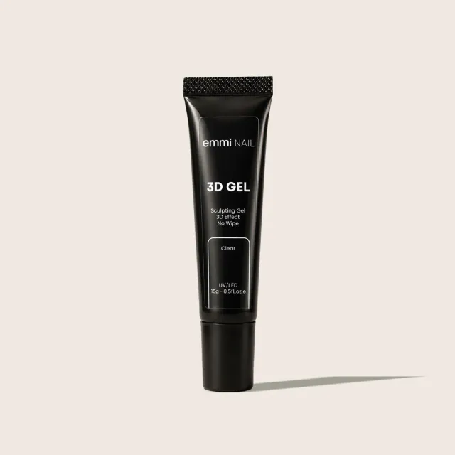 Emmi-Nail 3D Gel Clear modellergel 15 ml transparent