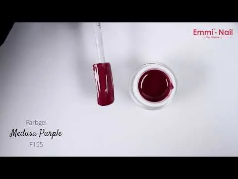 Emmi-Nail Medusa Purple F155 farvegel 5 ml mørkelilla