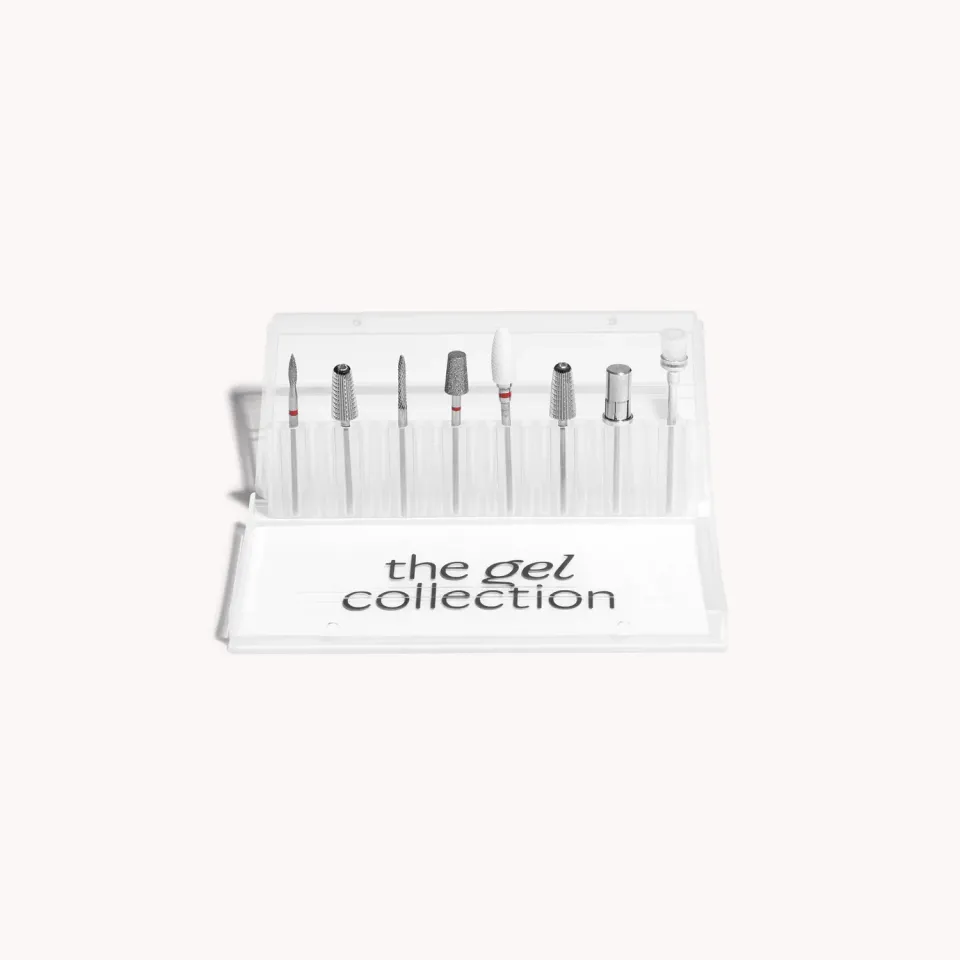 The Gel Collection Nail Drill Bit Case etui til 24 bits