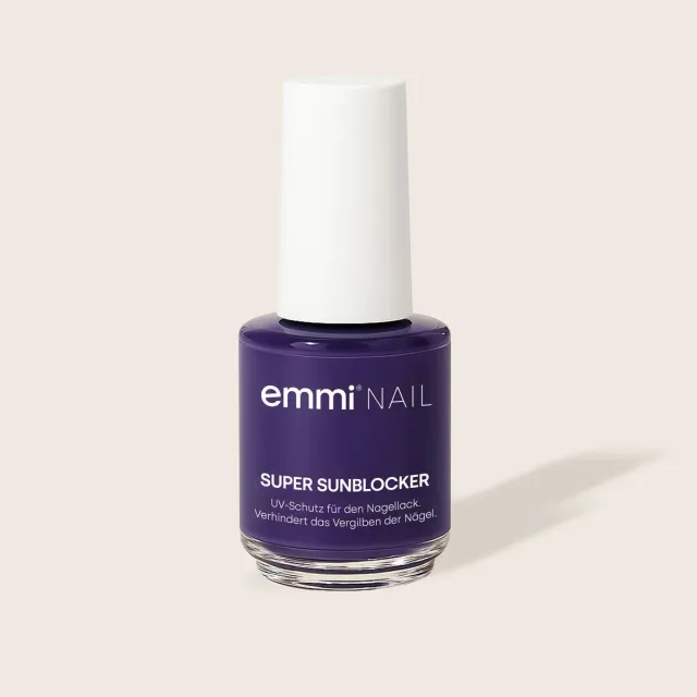 Emmi-Nail Super Sunblocker Sunblocker topcoat 12 ml UV-beskyttelse