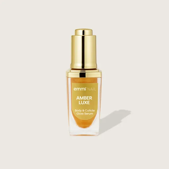 Emmi-Nail Amber Luxe glow serum negleolie 8 ml shimmer