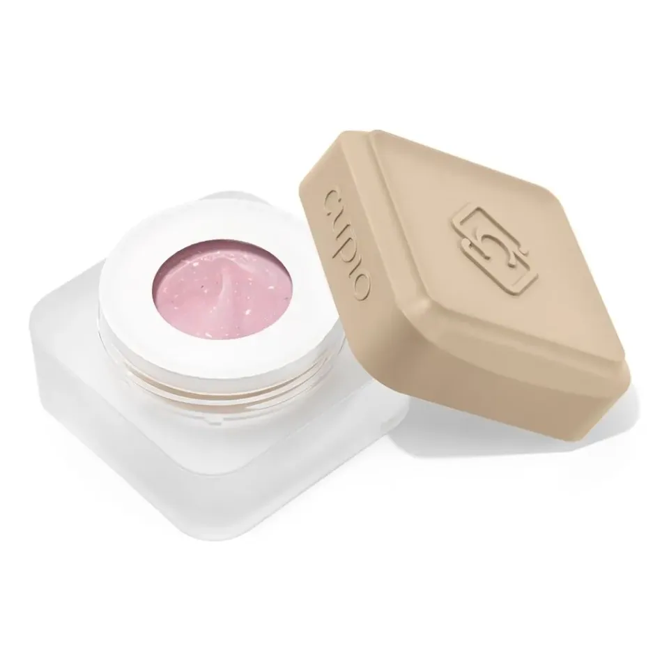 Cupio Pastel Blooms builder gel 15 ml med glimmer